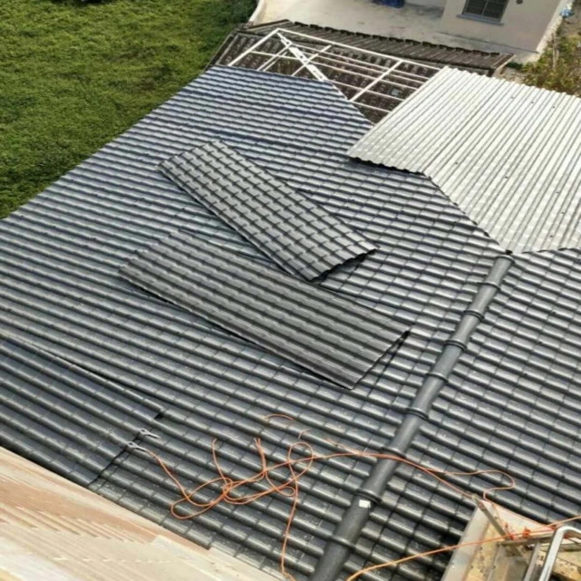新型建筑材料合成樹(shù)脂瓦，新時(shí)代城市建設(shè)的屋頂瓦